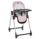 Стульчик для кормления El Camino ME 1037-B rose gold Crystal (ME 1037-B rose gold) - изображение 1