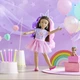 Лялька Corolle Girls Луна Стиль єдинорога з аксесуарами 28 см (9000600250) - зображення 7