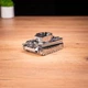 Конструктор Metal Time Колекцiйна модель Ponderous Panzer Heavy Tank Важкий танк Тигр (MT020) - зображення 4
