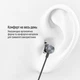Наушники ColorWay 3.5 mm Wired Earphone UrbanBeat Black (CW-WD03BK) - изображение 4