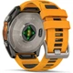 Смарт-часы Garmin fenix 8 51mm, AMOLED, Saph, Ti/Bare/Grpht, SparkOrg/GrphtBd, (010-02905-11) - изображение 10