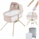 Кроватка Lionelo приставная Malin Evo BEIGE NATURAL (LO-MALIN EVO BEIGE NATURAL) - изображение 4