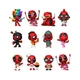 Фігурка Funko Pop сюрприз Mystery minis Marvel Дедпул (55210) - зображення 2