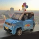 Конструктор LOZ mini Автомобиль MINI голубой (1131) - изображение 5
