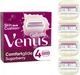 Сменные картриджи для бритья (лезвия кассеты) женские Venus & Olay Sugarberry 5 лезвий с ароматом сладких ягод 4 шт - изображение 1