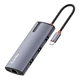 Порт-репликатор ColorWay Docking Station USB-C 6-в-1 Type C PD 100W/USB3.0х3/USB2.0/RJ45 (CW-HUB03) - изображение 10