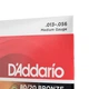 Струни для гітари D'Addario 80/20 Bronze Medium (13-56) (EJ12) - зображення 4