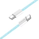 Дата кабель USB-C to USB-C 1.0m 60W 3.0А blue ColorWay (CW-CBPDCC061-BL) - изображение 8