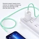 Дата кабель USB-C to USB-C 1.0m 60W 3.0А green ColorWay (CW-CBPDCC061-G) - зображення 6