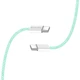 Дата кабель USB-C to USB-C 1.0m 60W 3.0А green ColorWay (CW-CBPDCC061-G) - зображення 11