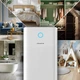 Осушувач повітря Climative DH-12S 20 м² 2 л Wi-Fi таймер дисплей з іонізацією Білий - зображення 4