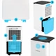 Осушувач повітря Climative DH-12S 20 м² 2 л Wi-Fi таймер дисплей з іонізацією Білий - зображення 9