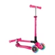 Самокат Globber Primo Foldable Lights колеса с подсветкой до 50 кг. 3+ Розовый (432-110-3) - изображение 12