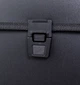 Пластиковая папка-портфель KLERK А4 23х37х3.5 см на 12 отделений Черно-голубая (KL10522_с) - изображение 4