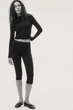 Леггинсы H&M 1234805 черный XS - изображение 2