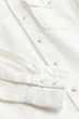 Сорочка H&M 1228824П 38 білий - зображення 6