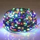 Гирлянда RGB 50 метров 500 Led нитка капля роса с пультом Sofi3D разноцветная светодиодная в катушке на зелёном проводе мультиколор для декора в комнату на окно на ёлку на стол гирлянду 2025 50m-rgb-gr - изображение 3