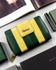 Гаманець жіночий шкіряний Peterson PTN KA-18 GREEN/GOLD зелений - изображение 2
