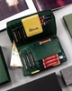 Гаманець жіночий шкіряний Peterson PTN KA-18 GREEN/GOLD зелений - изображение 4