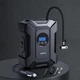 Портативний компресор насос Air Compressor ST-828 100psi 12V з дисплеєм для шин автомобіля, мотоцикла, велосипеда Чорний - зображення 2