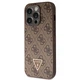Чохол Guess Crossbody 4G Metal Logo для iPhone 15 Pro Max Brown (GUHCP15XP4TDSCPW) - зображення 3