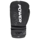 Боксерські рукавиці PowerPlay 3024 Ultra Mat Чорно-Білі 10 унцій - зображення 2