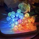Светодиодная гирлянда на батарейках Smart Outhome тайские шарики, 10 м 80 LED, Разноцветный (S8LDMCOTHM) - изображение 4