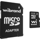 Карта пам'яті Wibrand MicroSDXC 32GB Class 10 UHS-I (WICDHU1/32GB-A) + SD адаптер - изображение 1