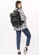 Женский рюкзак Sambag Loft Zard черный 46 х 28 х 13 см (22651001) - изображение 5
