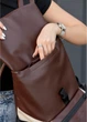 Жіночий рюкзак Sambag RENEDOUBLE шоколадний 37 х 31 х 14 см (27151120r) - зображення 7