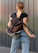 Жіночий рюкзак Sambag RENEDOUBLE шоколадний 37 х 31 х 14 см (27151120r) - зображення 4