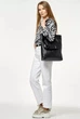 Шопер жіночий Sambag Shopper чорний 41 х 30 х 10 см (93251002) - зображення 6