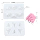 Силиконовая форма для изготовления свечек 6в1 silicone mold-22 28.5 x 21.5 х 5.1 cм (JDT-0845183) - изображение 6