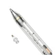 Стилус Hoco GM110 Transparent Explore Series active pad dedicated capacitive pen transparent black - изображение 1