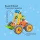 Гнучкий конструктор OTAMANKO Грайко-збирайко 84 деталі (5320172) - зображення 2