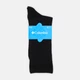 Носки женские высокие хлопковые Columbia Crew S7019484-BLK S (35-38) Графитовые (2990024442673) - изображение 1