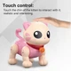 Интерактивная игрушка Котенок Pink Robot Kitten выполняет трюки, танцует, аккумулятор 3.7V, USB-кабель, подсветка, музыка (К31) - изображение 3