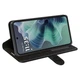 Класичний чохол-книжка Deexe Wallet Style для Motorola Moto G35 - Black - зображення 3