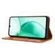 Чехол-книжка Deexe Retro Style для ZTE Blade A35 / Blade A55 - Brown - изображение 3
