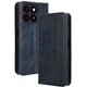 Чехол-книжка Deexe Retro Style для ZTE Blade A35 / Blade A55 - Blue - изображение 1