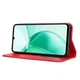 Чехол-книжка Deexe Retro Style для ZTE Blade A35 / Blade A55 - Red - изображение 3