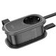 Сетевой фильтр Hoco NS7 Sharp 1 position(PD20W/1C2A) desktop socket(EU) Black - изображение 5