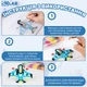 Аквамозаика Набор SHLab A-06 (10 в 1) 10 цветов 5 мм 1000 штук (39054) - изображение 6