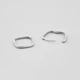 Серебряные серьги Minimal 521098б - изображение 2