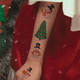 Набор "Рождество и Новый год №2" из 30 детских временных тату по 9,5*5,5 см (tattoo-mini-set-christmas-30-2) - изображение 2
