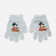 Детские демисезонные вязаные перчатки для мальчиков Disney Dragon Ball XH4094 One Size Светло-серые (3609087276406) - изображение 1