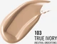 Тональная основа Rimmel Lasting Finish 35h 103 True Ivory 30 мл (3616304825064) - изображение 3
