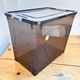 Великий контейнер із кришкою для зберігання 40 л Smart Box Коричневий - зображення 1