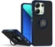 Чохол Fiji Colorframe для Xiaomi Redmi Note 13 матовий бампер з кільцем підставкою Dark Blue - зображення 1
