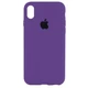 Чохол Fiji Silicone Case для Apple iPhone XR бампер Full Soft Amethyst - зображення 1